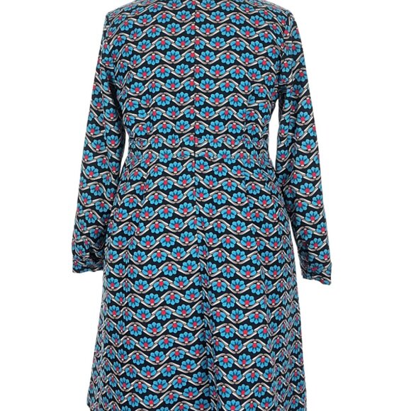 EUC Eloquii Long Sleeve Patterned Dress Size 18 - Picture 2 of 4